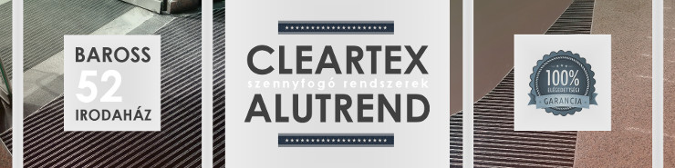 Cleartex | AluTrend Installáció a Baros 52 Irodaházban