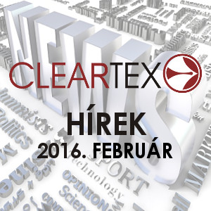 Cleartex Hírek | 2016. február
