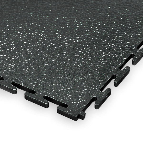 Cleartex EcoTile 500 7 ipari PVC burkolat fekete kavics minta