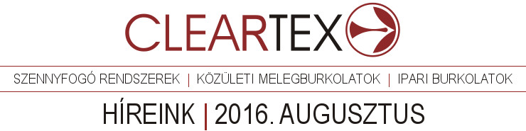 Cleartex Hírek | 2016.augusztus