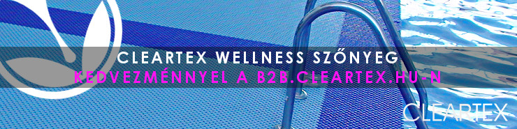 Cleartex | Wellness szőnyegek kedvezménnyel a B2B.CLEARTEX.HU-n